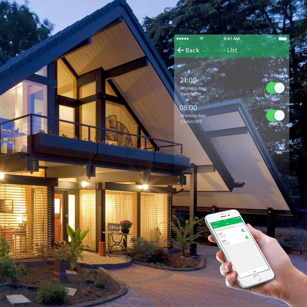 Wifi smart switch Suitable for EWelink App Bluetooth RF Alexa Google voice control No neutral wire Install Touch light switch