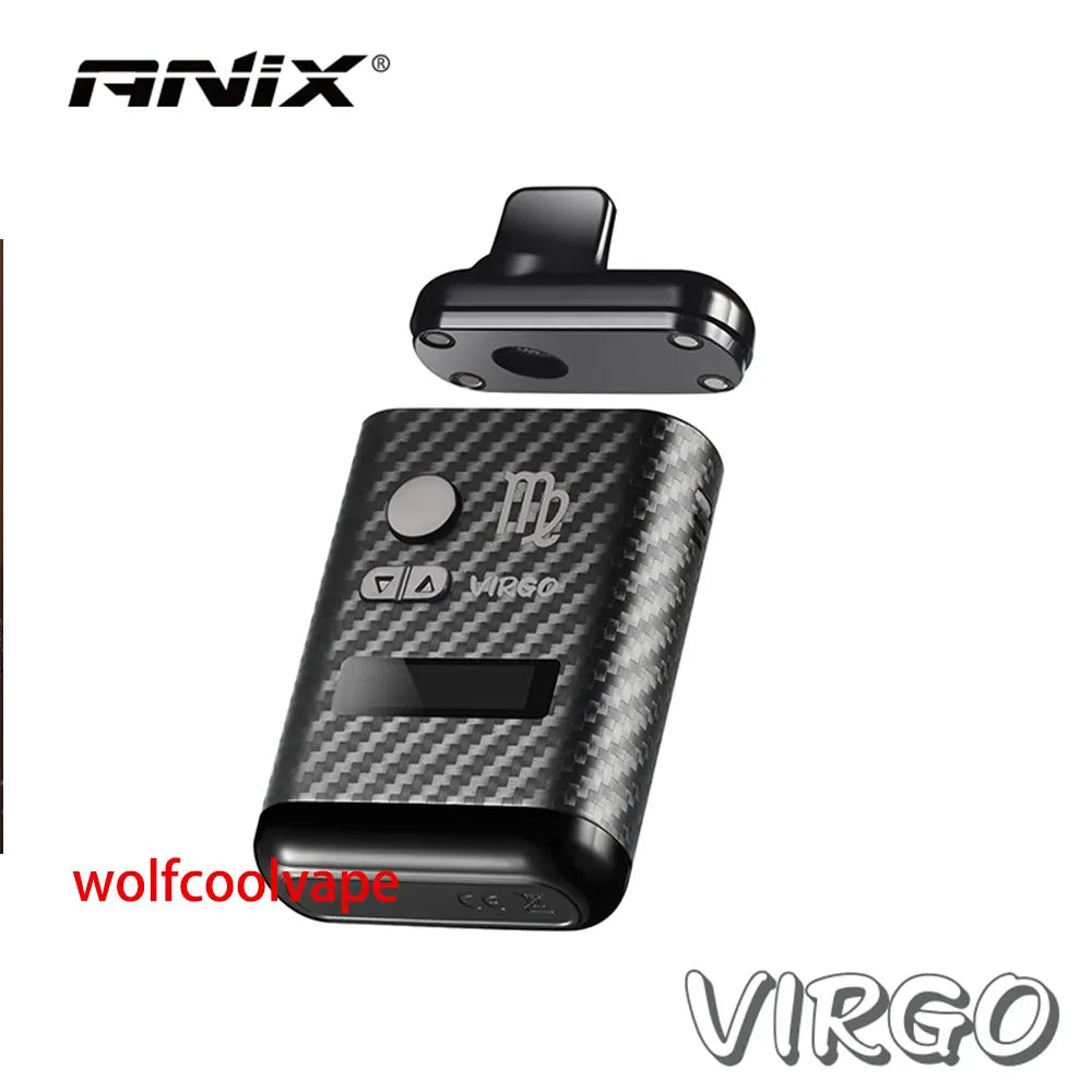 Wolfcoolvape Herbal Dry Herb Vaporizer TC Box Mod Vape 0.5ohm Ceramic Heating 1300mAh Element Screen E Cigarettes