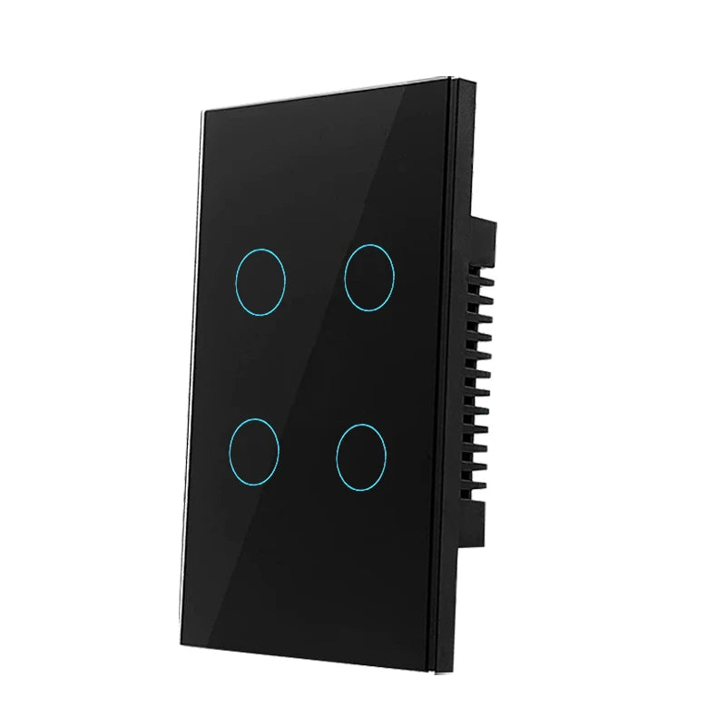 Wifi smart switch Suitable for EWelink App Bluetooth RF Alexa Google voice control No neutral wire Install Touch light switch