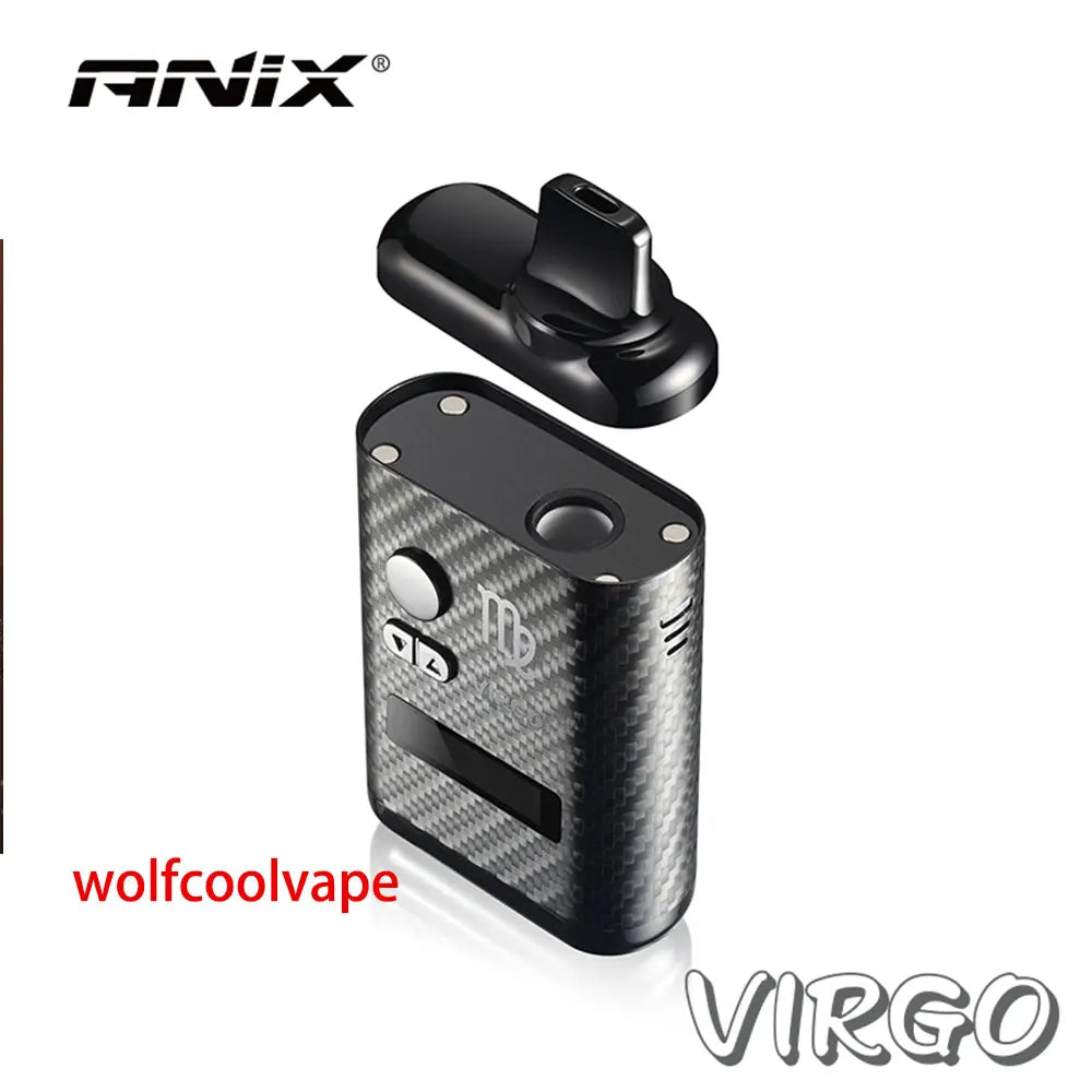 Wolfcoolvape Herbal Dry Herb Vaporizer TC Box Mod Vape 0.5ohm Ceramic Heating 1300mAh Element Screen E Cigarettes