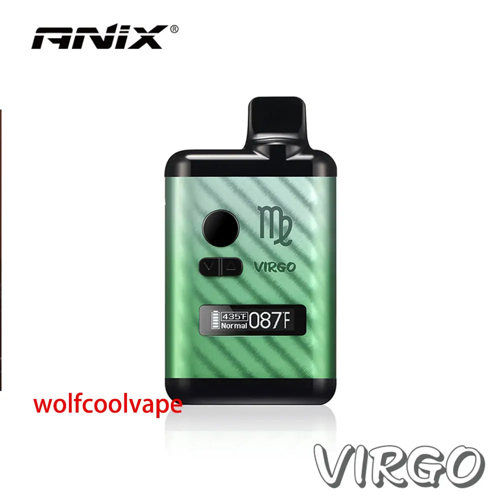 Wolfcoolvape Herbal Dry Herb Vaporizer TC Box Mod Vape 0.5ohm Ceramic Heating 1300mAh Element Screen E Cigarettes