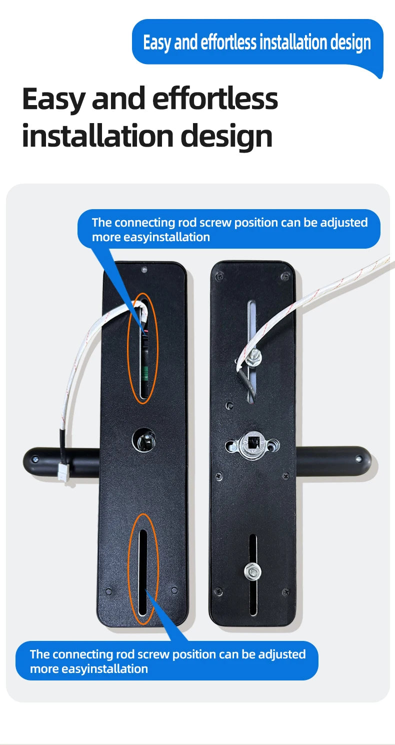 RYNX Tuya Smart Camera Electronic Lock With Biometric Fingerprint for Intelligence Door Lock Smart keyless Home Life App Remote