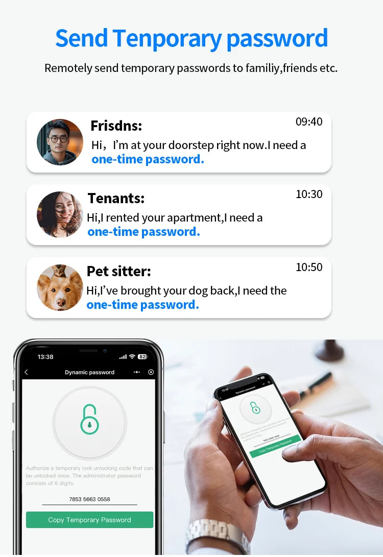 RYNX Tuya Smart Camera Electronic Lock With Biometric Fingerprint for Intelligence Door Lock Smart keyless Home Life App Remote