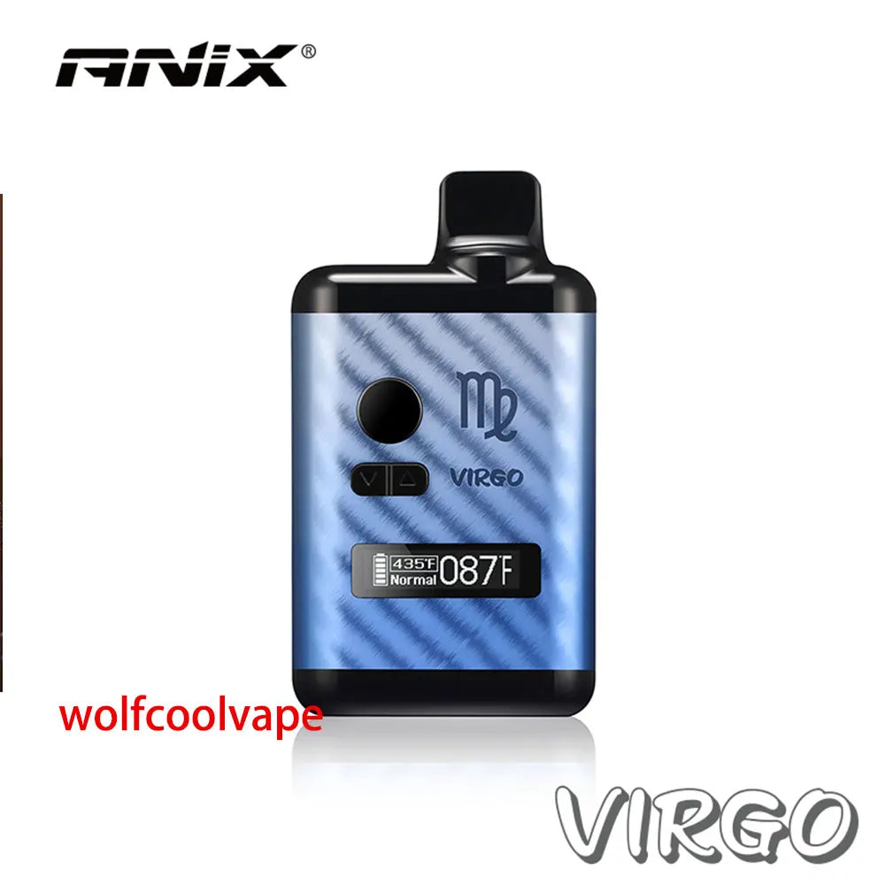Wolfcoolvape Herbal Dry Herb Vaporizer TC Box Mod Vape 0.5ohm Ceramic Heating 1300mAh Element Screen E Cigarettes