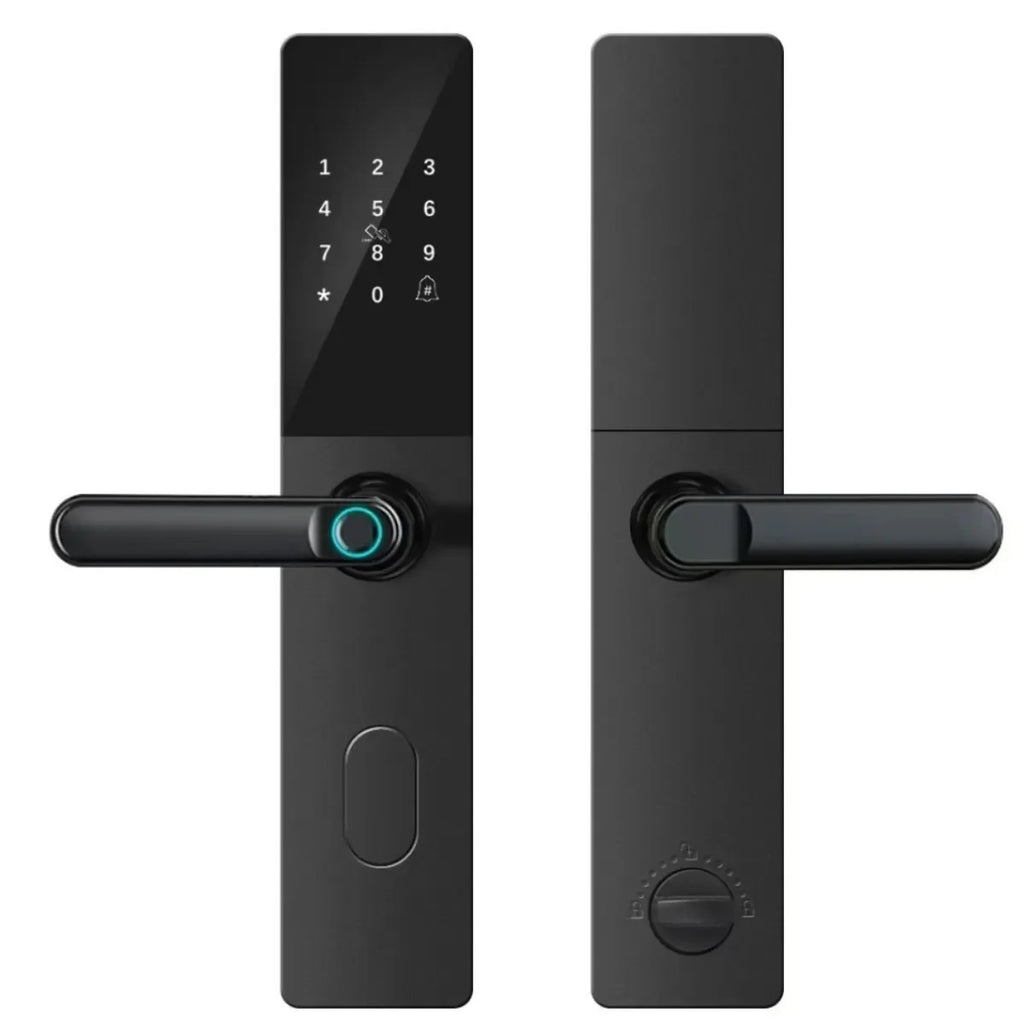 Smart Electronic Door Locks Fingerprint Recognition Quick Access Anti-Theft Apartment Entrance Home Security Protection