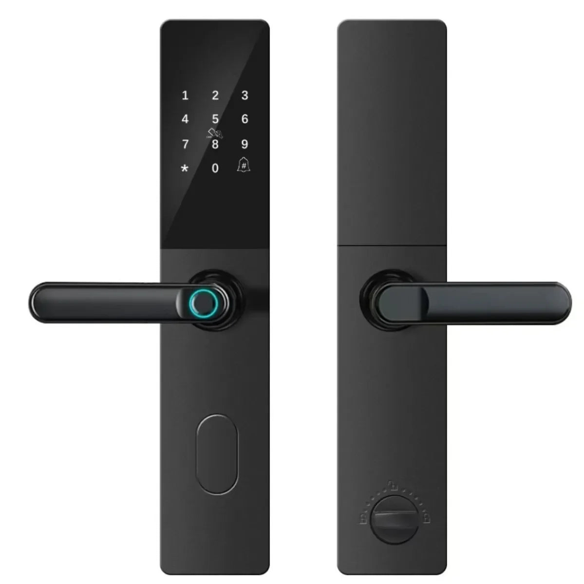 Smart Electronic Door Locks Fingerprint Recognition Quick Access Anti-Theft Apartment Entrance Home Security Protection
